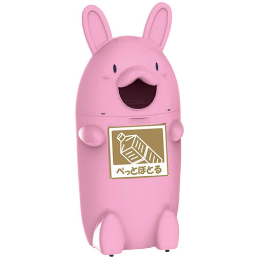 kawajun キャラクターごみ箱45lうさぎ mbx016pn カウネット kawajun キャラクターごみ箱45lうさぎ mbx016pn カウネット
