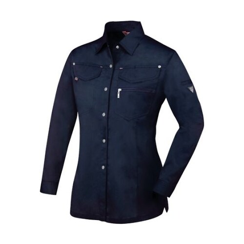 レディスシャツ ディープネイビー