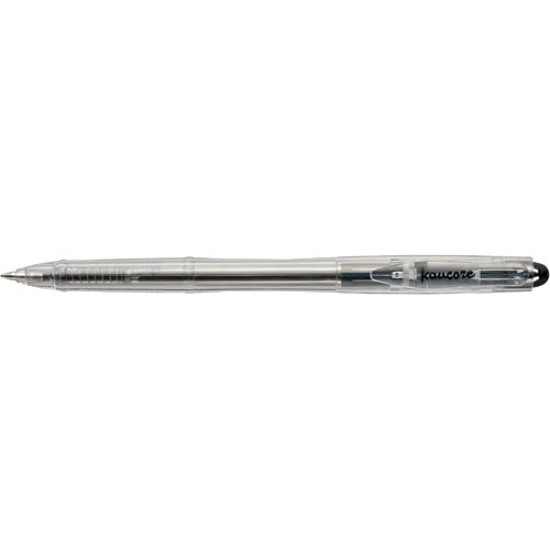 ぺんてる Yesハイブリッド ボールペン キャップ式 0.5mm 黒