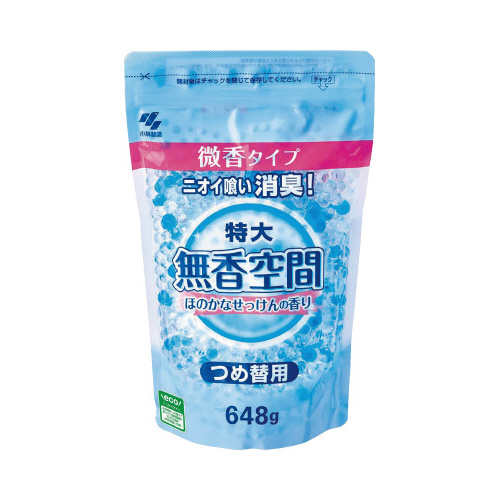 小林製薬 無香空間 特大 消臭芳香剤 消臭剤 業務用 部屋 トイレ ほのか