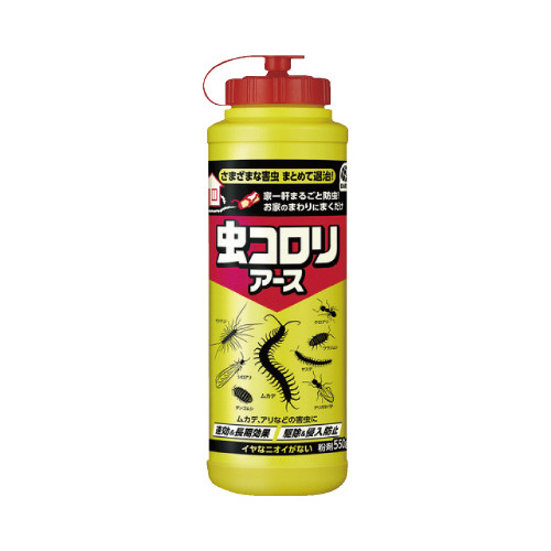 アース製薬 虫コロリアース（粉剤） ５５０Ｇ 不快害虫駆除剤｜カウネット
