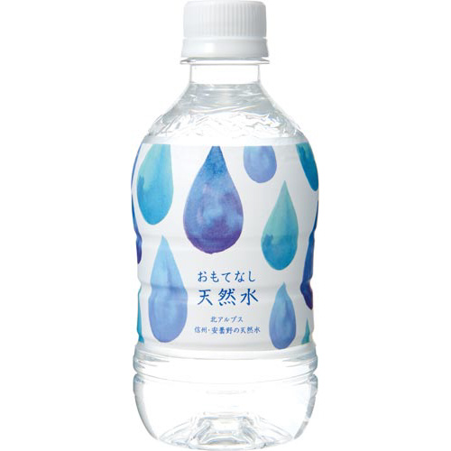 ミツウロコビバレッジ おもてなし用天然水３５０ｍｌ 水 ミネラル