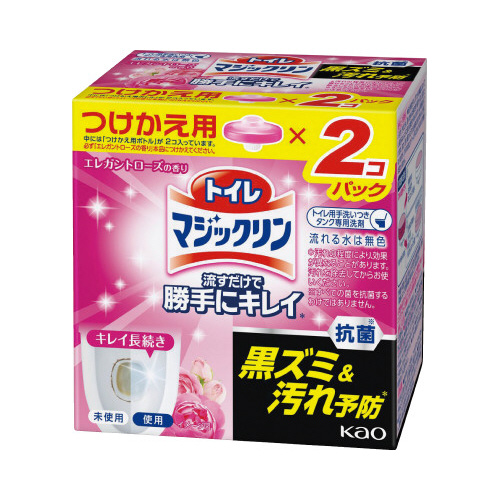 花王 トイレマジックリン勝手にキレイ ローズ 付替 付替用 １箱（２個