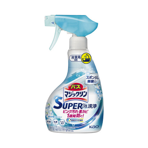 花王 バスマジックリン SUPER泡洗浄 香りが残らないタイプ
