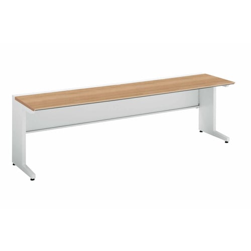 KOKUYO iSデスクシステム 平デスク スタンダードテーブル　木目天板 コクヨ iSデスクシステム スタンダードテーブル 2400