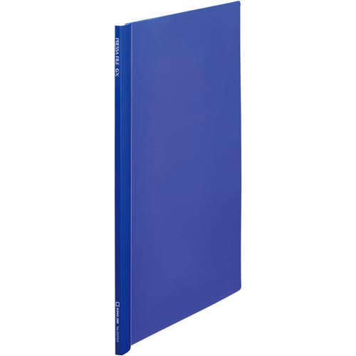 キングジム プレッサファイルGX A4縦 青 1セット（10冊入