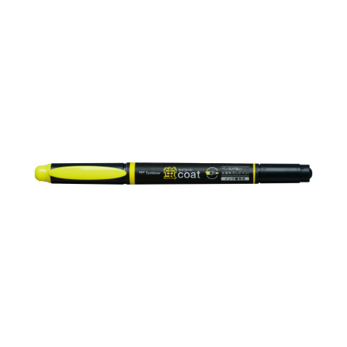 トンボ鉛筆 蛍光マーカー　蛍コート　ツイン　黄色　１０本　ＷＡ－ＴＣ９１×１０　業務用 【4251-4305】