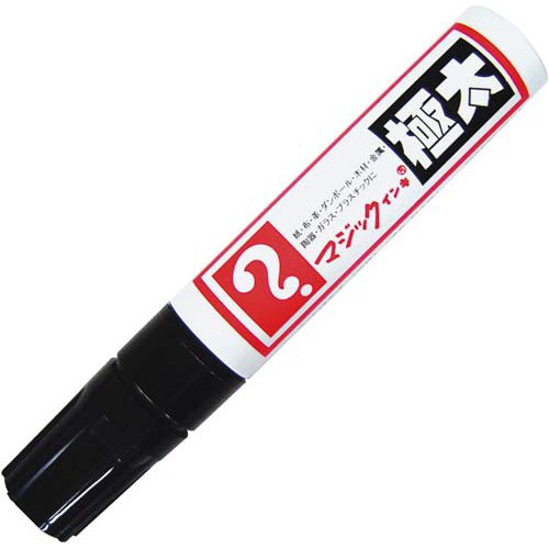 寺西化学工業 油性マーカー マジックインキ 極太 黒６本 ＭＧＤ－Ｔ１