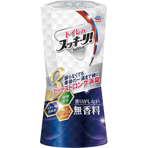 アース製薬 トイレのスッキーリ！無香料 ４００ｍｌ １セット（４個入