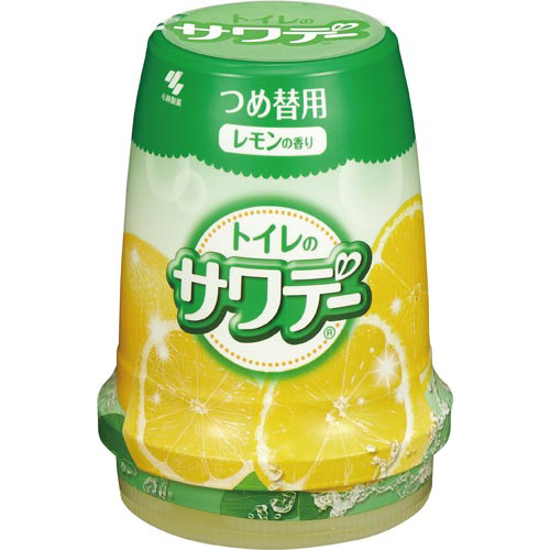小林製薬 サワデー　気分すっきりレモンの香り　消臭芳香剤　トイレ用　詰め替え用　１４０ｇ　４個 【4136-8329】