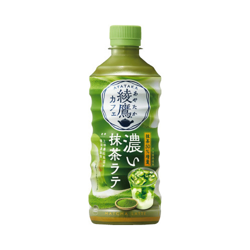 綾鷹カフェ抹茶ラテ　４４０ｍｌ　２４本