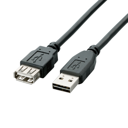 エレコム ＵＳＢ２．０ケーブル リバーシブルコネクタ Ａ－Ａ延長