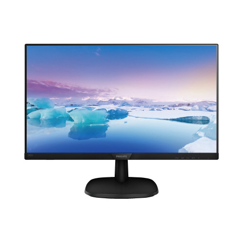 フィリップス 23．8型ワイド液晶モニター ブラック 243V7QDAB／11｜カウネット