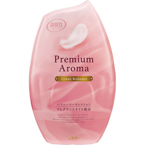 エステー 消臭力Ｐアロマ　アーバンロマンス　４００ｍｌ　置き型（室内用）　１セット（３個入）　１２６６１３×３　室内用消臭剤　芳香剤  【4270-8674】