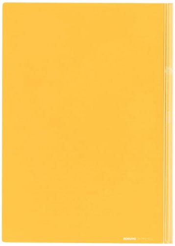 コクヨ レールクリヤーホルダーカラーズＰＥＴ黄Ａ４縦２０冊　フ－ＴＰＣ７６０Ｙ×２０　業務用 【5056-9458】