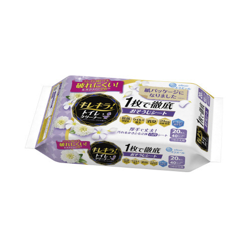 大王製紙 エリエール キレキラ！ 詰替用 ２０枚入×１２ 業務用｜カウネット