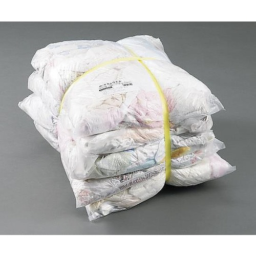 日光物産 タオルウエス 淡色 1セット（2kg×5袋入