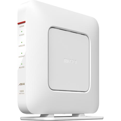 バッファロー Wi-Fiルーター WSR-1800AX4S-WH 【3663-3166】