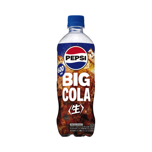 サントリー ペプシ ＢＩＧ＜生＞ ６００ｍｌ 炭酸飲料 ２４本入