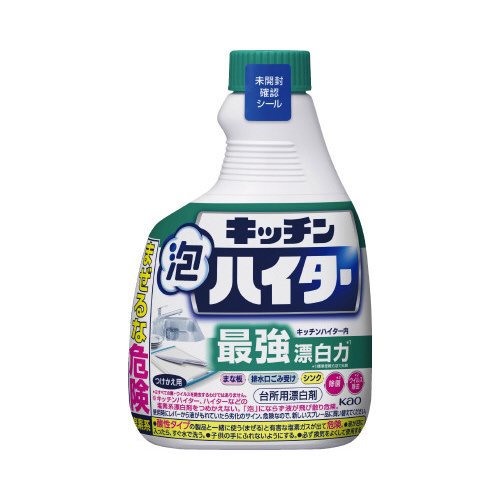 花王 キッチン泡ハイタースプレー付替用 ４００ｍｌ×５本｜カウネット