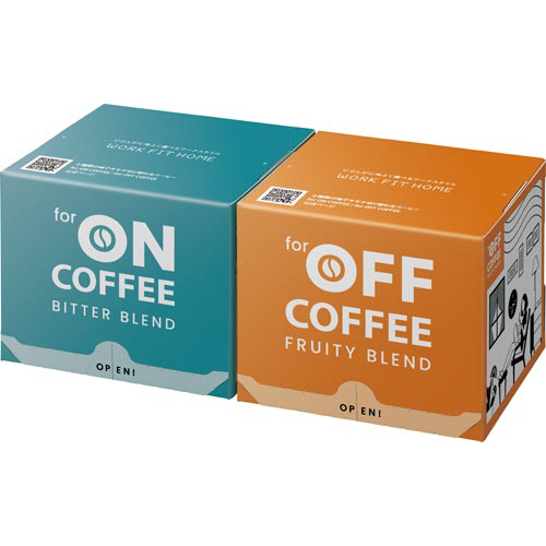 ｆｏｒＯＮ＋ｆｏｒＯＦＦ　ＣＯＦＦＥＥ　２箱セット