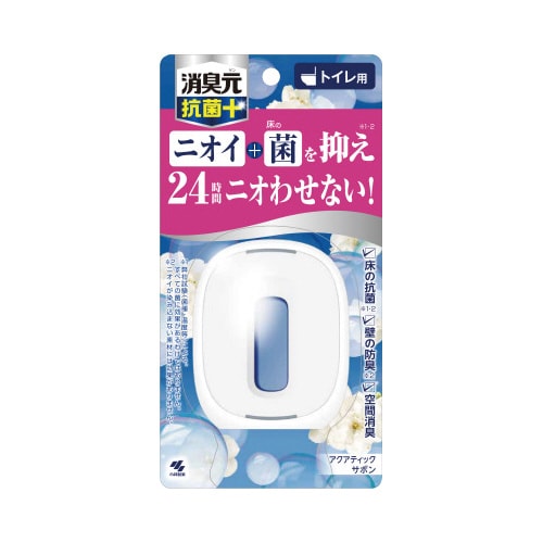 小林製薬 トイレの消臭元抗菌＋ アクアティックサボン １個