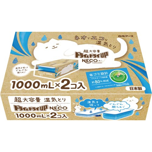 白元アース ドライ＆ドライUPNECO 1箱 幅400×高さ