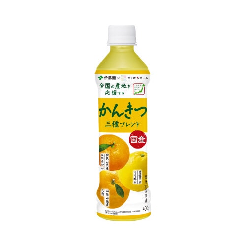 伊藤園 ニッポンエール 国産かんきつ三種ブレンド 果汁飲料 24