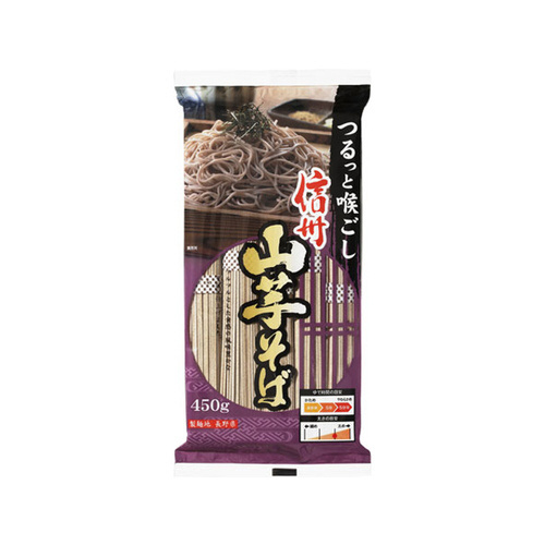 中島製茶 戸隠そば本舗 信州山芋そば ４５０ｇ×２４｜カウネット