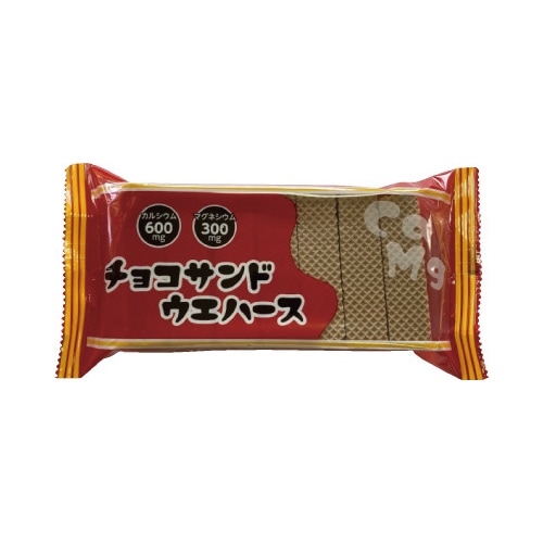 中野あるま ウエハース 中新製菓 チョコサンドウエハースの通販｜カウネット