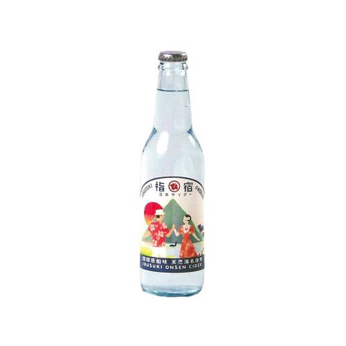 高評価なギフト 友桝飲料 指宿温泉サイダー 瓶 330ml x24｜カウネット 置物