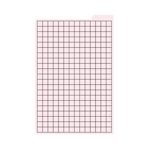 手帳のしっかりシタ字キ A5判