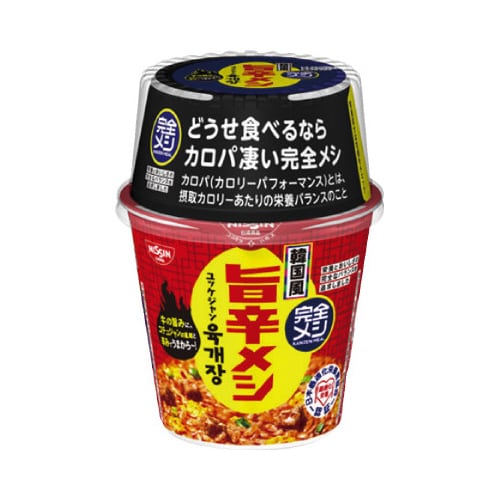 Amazon | 日清炎メシ ユッケジャン [辛うま牛だし] 日清食品