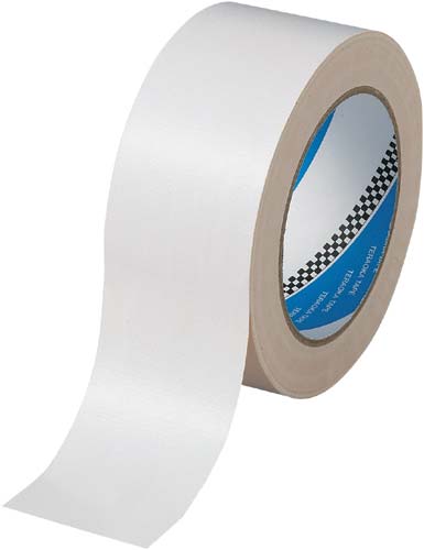 寺岡製作所 カラー布テープ Ｎｏ．１５３５ 白 幅５０ｍｍ×２５ｍ １箱