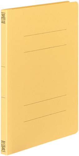 コクヨ フラットファイルＶ樹脂とじ具 Ａ４縦 黄 ３冊 フ－Ｖ１０
