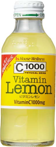 ハウス食品 Ｃ１０００ビタミンレモン １４０ｍｌ 栄養ドリンク エナジードリンク ６本入×５｜カウネット