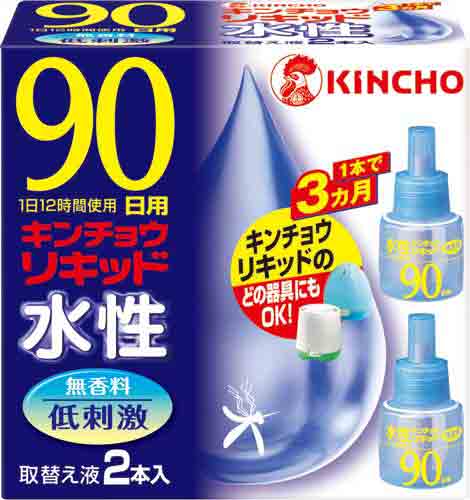 金鳥 水性キンチョウリキッド 90日 無香料 取替 2本 3 カウネット 金鳥 水性キンチョウリキッド 90日 無香料 取替 2本 3 カウネット