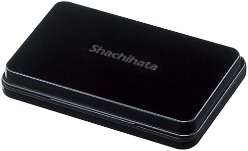 シヤチハタ シヤチハタスタンプ台 油性顔料 中形 黒 ｈｇｎ ２ ｋ カウネット