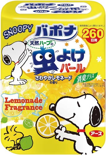 アース製薬 バポナスヌーピー 天然ハーブの虫よけ ２６０日用 カウネット