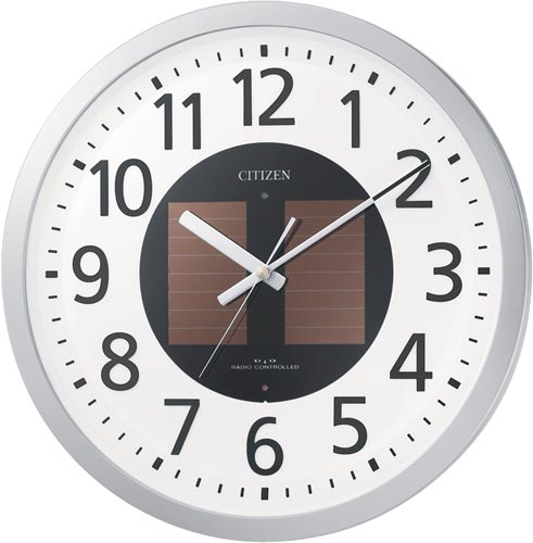 リズム時計工業 シチズン エコライフｍ８１５ ソーラー電波時計 カウネット