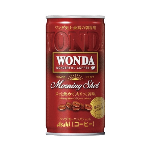 アサヒ飲料 ワンダ モーニングショット 缶コーヒー 185g・30缶入
