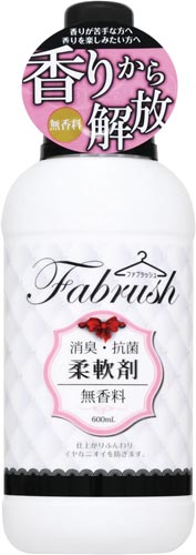 アドグッド fabrush柔軟剤 無香料 本体 600ml カウネット アドグッド fabrush柔軟剤 無香料 本体 600ml カウネット