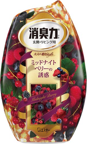 エステー お部屋の消臭力　ミッドナイトベリー　４００ｍｌ×３ 【4283-5172】