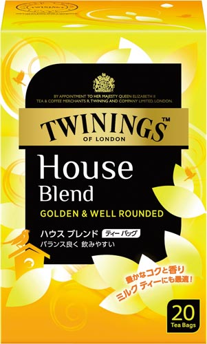 片岡物産 トワイニング ハウスブレンド 紅茶ティーバッグ 20袋