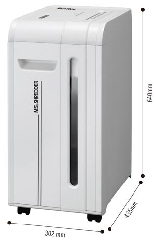 明光商会 クロスカットシュレッダー ＭＳＲ－２０ＣＭ ３０２×４３５
