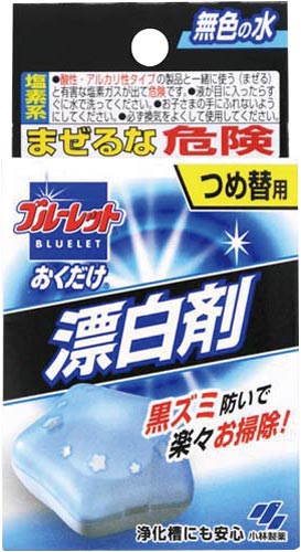 小林製薬 ブルーレットおくだけ漂白剤詰替30g カウネット 小林製薬 ブルーレットおくだけ漂白剤詰替30g カウネット