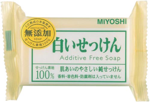 ミヨシ石鹸 無添加白いせっけんピロータイプ カウネット ミヨシ石鹸 無添加白いせっけんピロータイプ カウネット