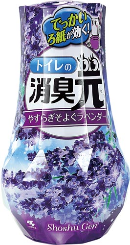 小林製薬 トイレの消臭元 やすらぎそよぐラベンダー ４００ｍｌ ４個 カウネット