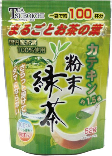 つぼ市製茶本舗 カテキン粉末緑茶 ５２ｇ カウネット