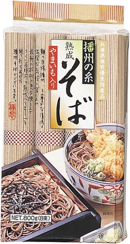 昭和産業 熟成そば播州の糸 ８００Ｇ １２袋｜カウネット